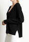 RIA 3 Pull col V profond oversize en noir-col v femme-Studio Cashmere8-S-M-SC8-00741-noir-Urbanheer