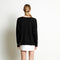 RIA 3 Pull col V profond oversize en noir-col v femme-Studio Cashmere8-S-M-SC8-00741-noir-Urbanheer