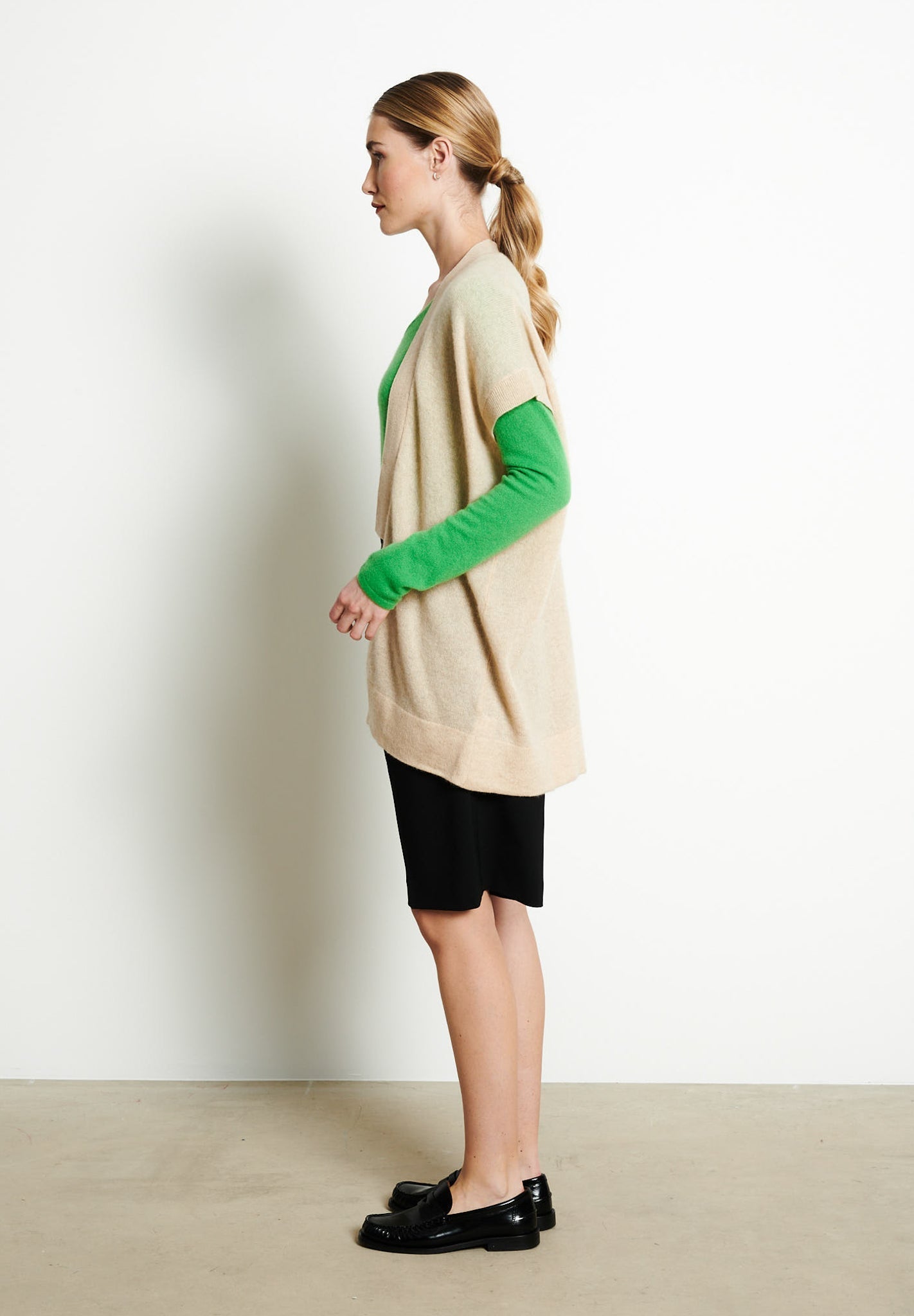 RIA 4 Kimono en cachemire beige-kimono femme-Studio Cashmere8-S-M-SC8-00764-beige-Urbanheer