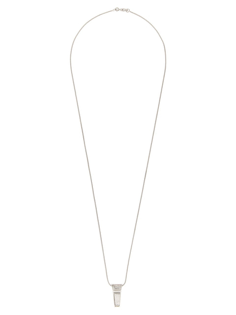 Rick Owens Mini Crystal Trunk Necklace