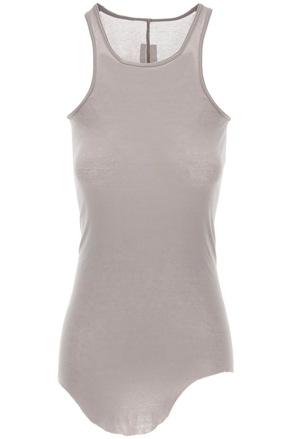 Rick owens sleeveless jersey top-TOP-RICK OWENS-40-Grey-Urbanheer