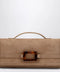 ROGER VIVIER Belle Vivier Clutch in suede