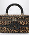 ROGER VIVIER Belle Vivier Vanity bag leopard print pony skin