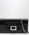 ROGER VIVIER Belle Vivier black patent leather wallet with chain