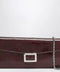 ROGER VIVIER Belle Vivier dark violet patent leather wallet with chain