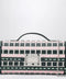 ROGER VIVIER Belle Vivier ice/pink/navy blue clutch bag