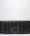 ROGER VIVIER Black Pilgrim clutch bag with micro sequins