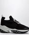 ROGER VIVIER Black Viv Run strass buckle sneakers