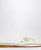 ROGER VIVIER Gold metallic nappa leather slip-on