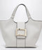 ROGER VIVIER Mini Belle Vivier Shopping Bag in ice colour