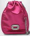 ROGER VIVIER Nano Pilgrim bag in fuchsia satin