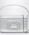 ROGER VIVIER Silver leather Micro Pilgrim bag