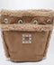 ROGER VIVIER Très Vivier backpack in suede and shearling
