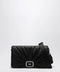 ROGER VIVIER Viv' Choc Large black leather bag
