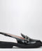 ROGER VIVIER Viv' Rangers black slingback loafers