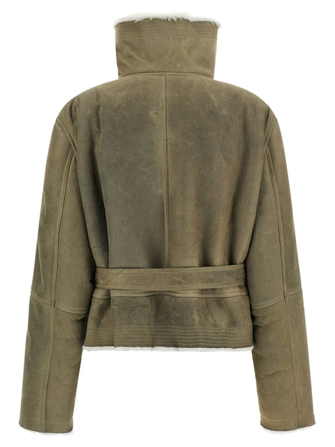 Rick Owens Cropped Flight Jacket