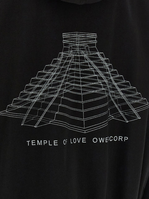 Rick Owens Temple Of Love Owenscorptemp Hoodie