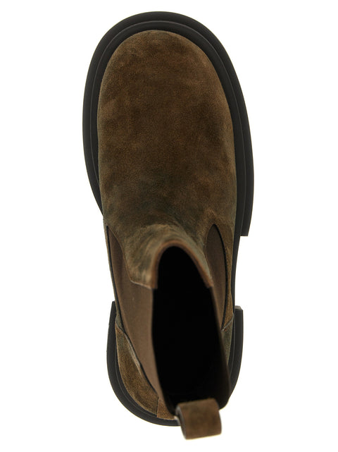 Rick Owens Beatle Bogun Ankle Boots