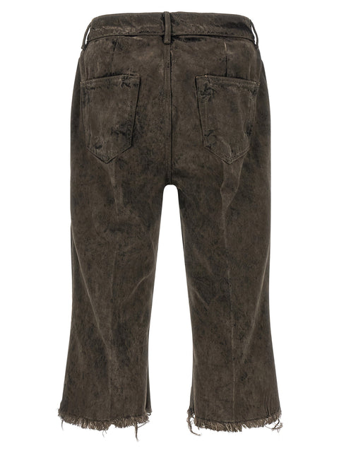 Rick Owens Bolan Cutoffs Bermuda Shorts