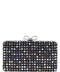 Self-Portrait Multi Crystal Chainmail Clutch
