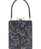 Self-Portrait Multi Crystal Chainmail Mini Handbag