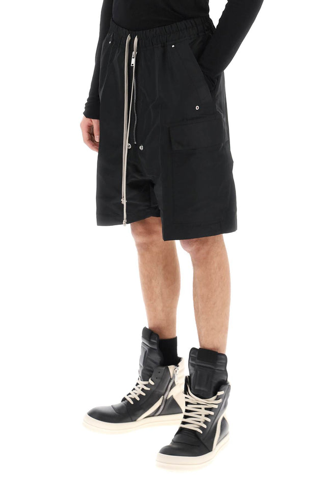 Rick Owens Cargo Shorts In Faille-Shorts-RICK OWENS-Urbanheer
