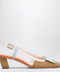 ROGER VIVIER Belle Vivier multicoloured suede slingback