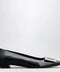 ROGER VIVIER Belle Vivier black patent leather ballet flats