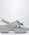 ROGER VIVIER Viv' Run slingback sandals grey with crystals