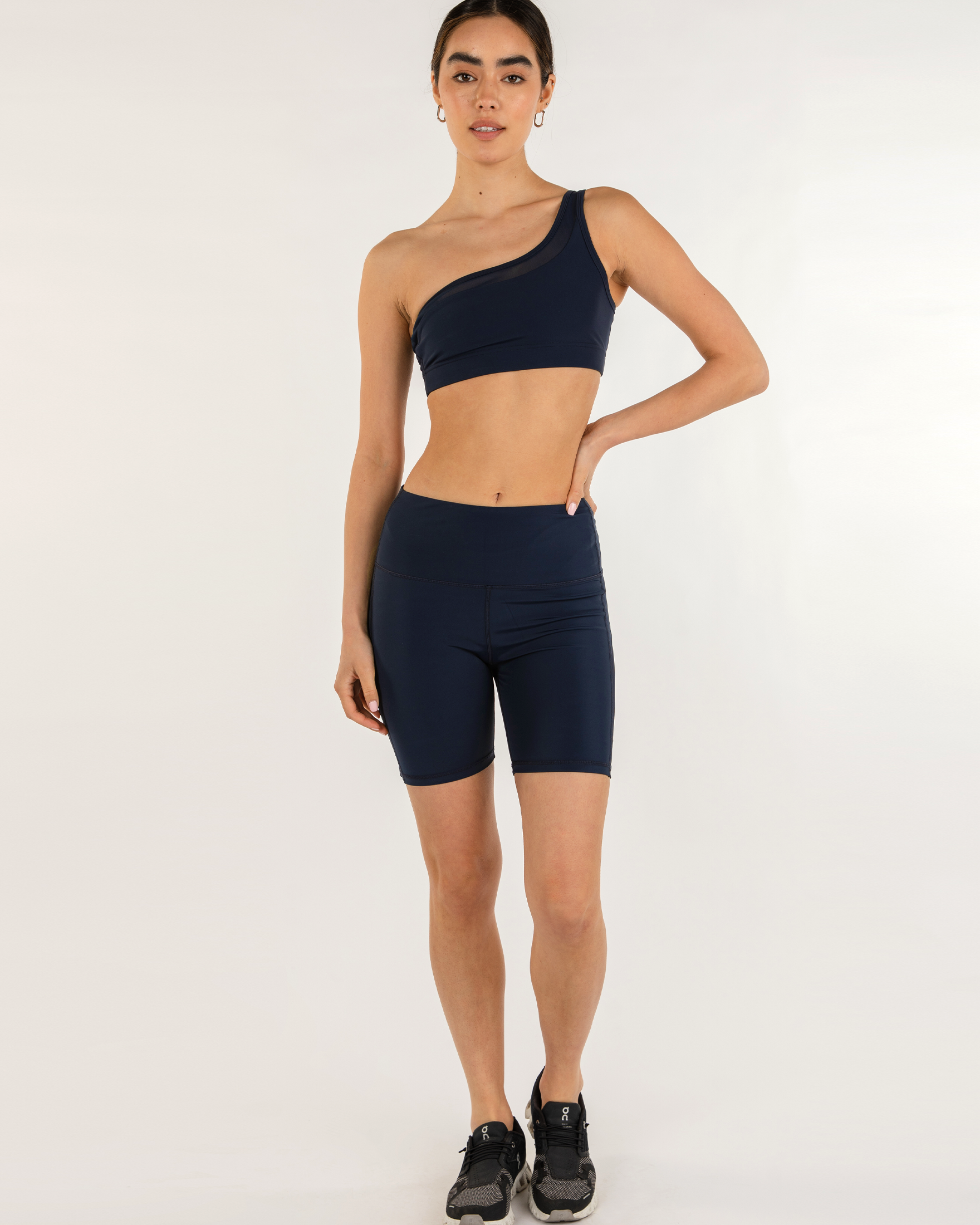 Incline Silkiflex™ Biker Short High Waist 6"-rebody-Cool Navy-XS-Urbanheer
