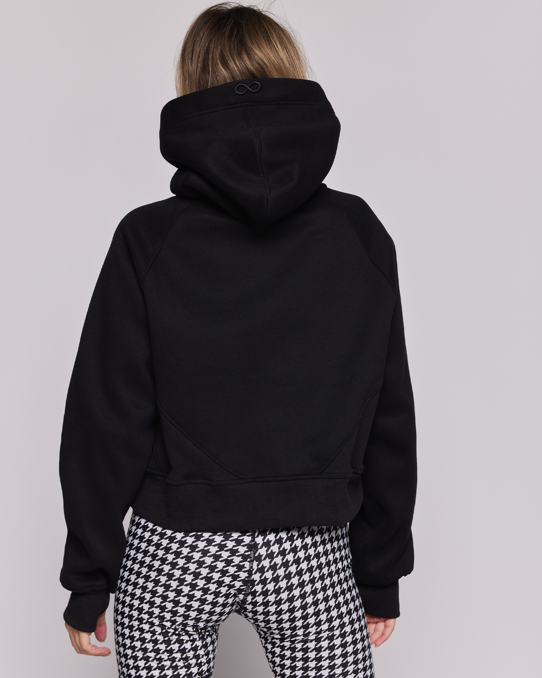 Effortless Fleece Full Zip Hoodie-rebody-Black-XS/S-Urbanheer