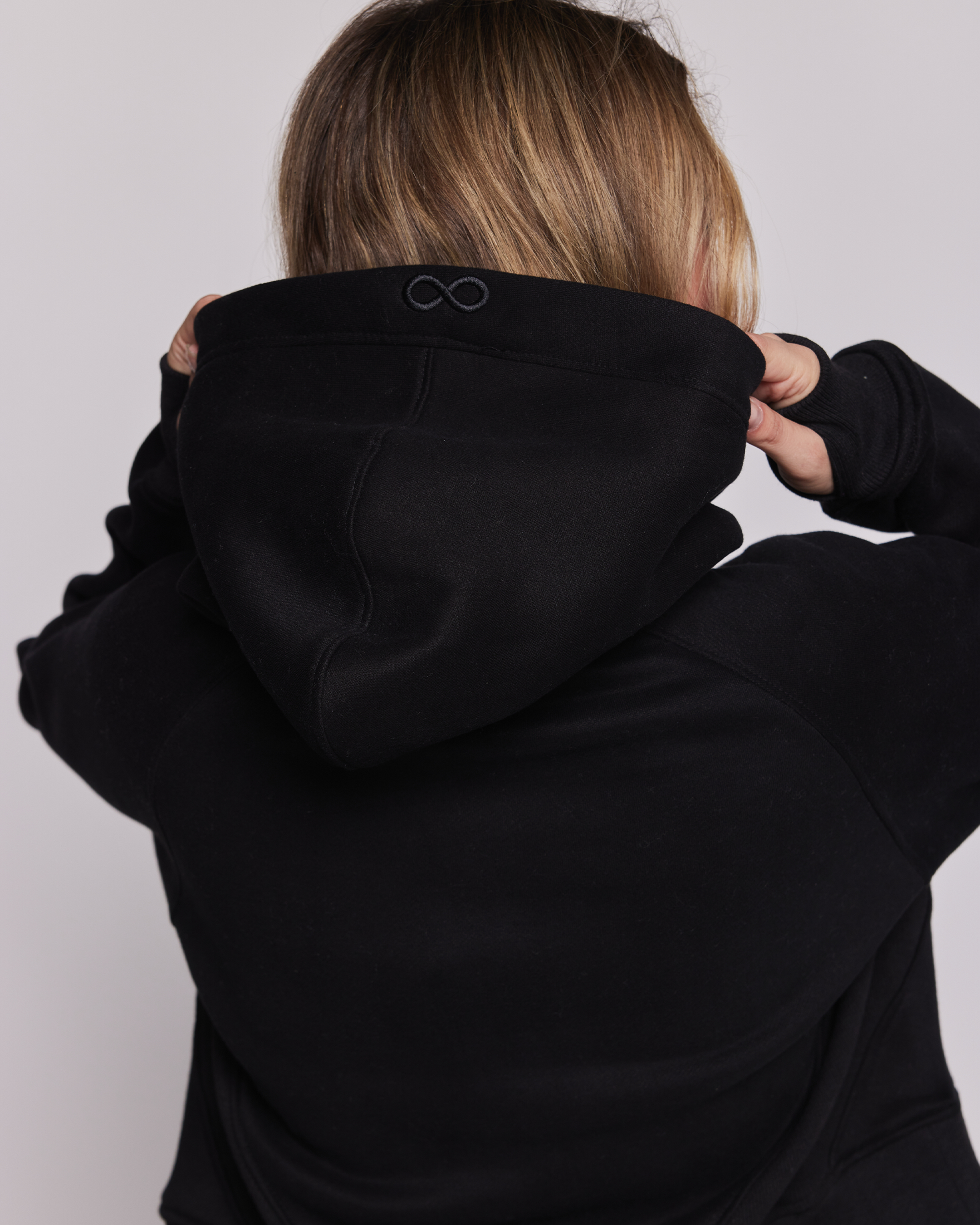 Effortless Fleece Full Zip Hoodie-rebody-Black-XS/S-Urbanheer