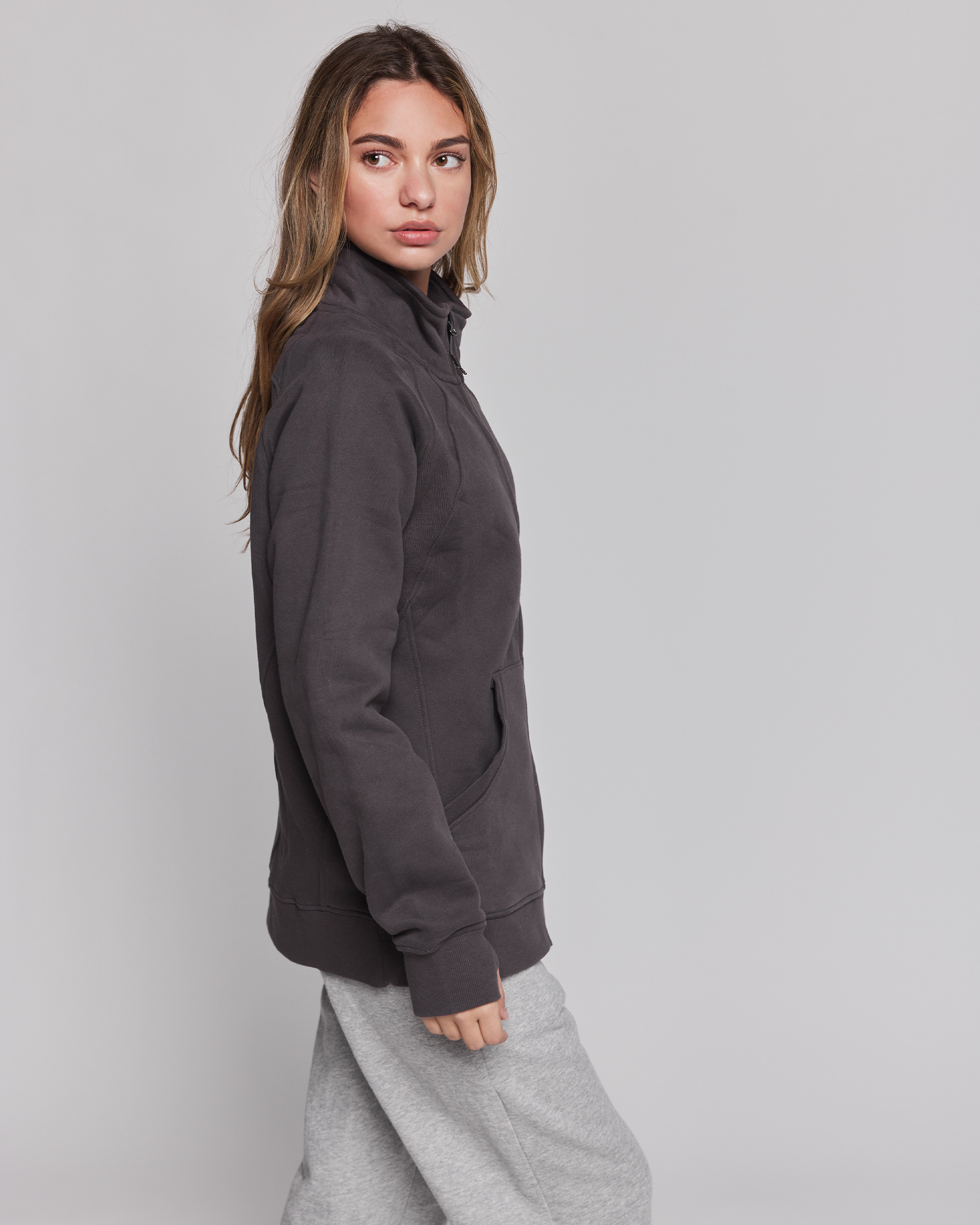 Effortless Fleece Oversized Jacket-rebody-Smoke-XS/S-Urbanheer