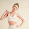 Racerback Bra And Shorts Set Cream-Set-Kimberly C-S-Urbanheer