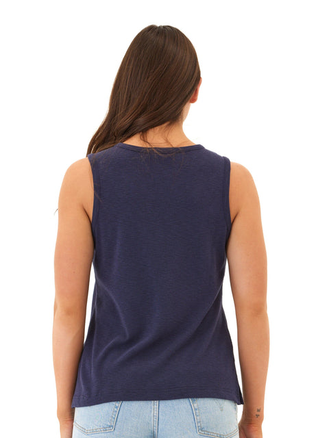 Rachel Textured Slub Jersey Tank