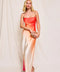 Radiance Ombre Strapless Bias Cut Maxi Dress HIBISCUS COSMO-Dress-Dress Forum-S-HIBISCUS COSMO-Urbanheer
