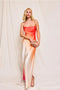 Radiance Ombre Strapless Bias Cut Maxi Dress HIBISCUS COSMO-Dress-Dress Forum-S-HIBISCUS COSMO-Urbanheer