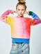 Rainbow Color Block Sweater-Sweater-Hannah Banana-4-PINK MULTI-Urbanheer
