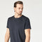 Raw Edge Neck Tee Black-T-shirt-Mavi-S-Black-Urbanheer