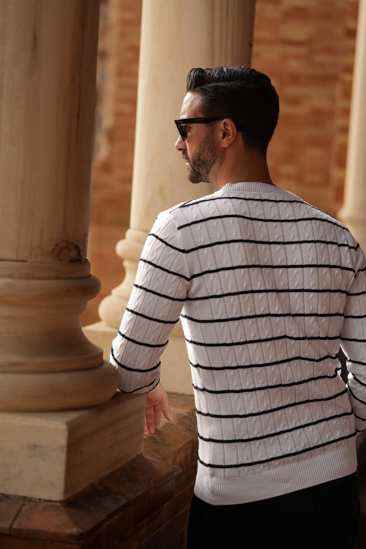 Rayas White & Black.-Clothing - Men-Donato-S-Urbanheer