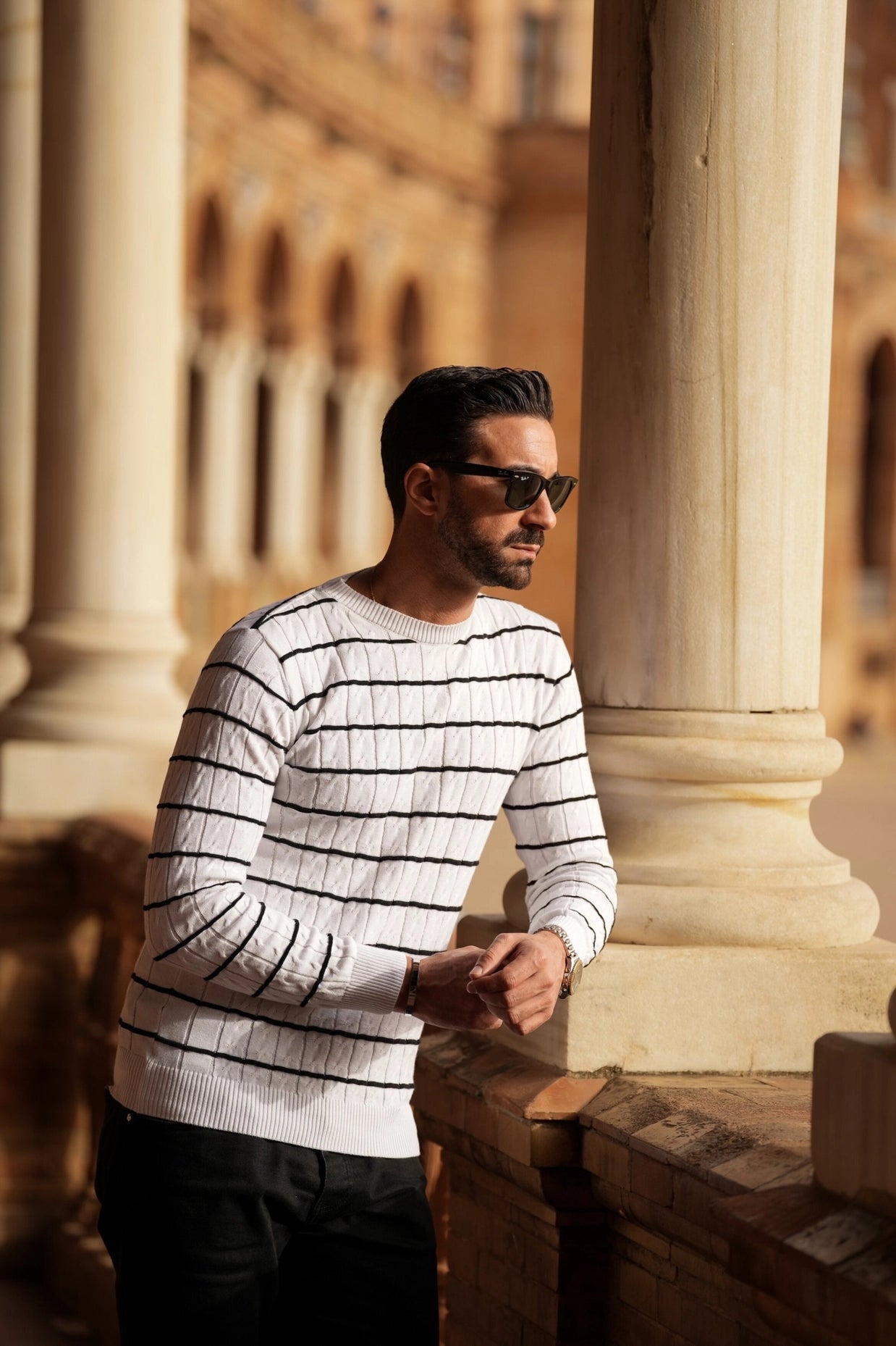 Rayas White & Black.-Clothing - Men-Donato-S-Urbanheer