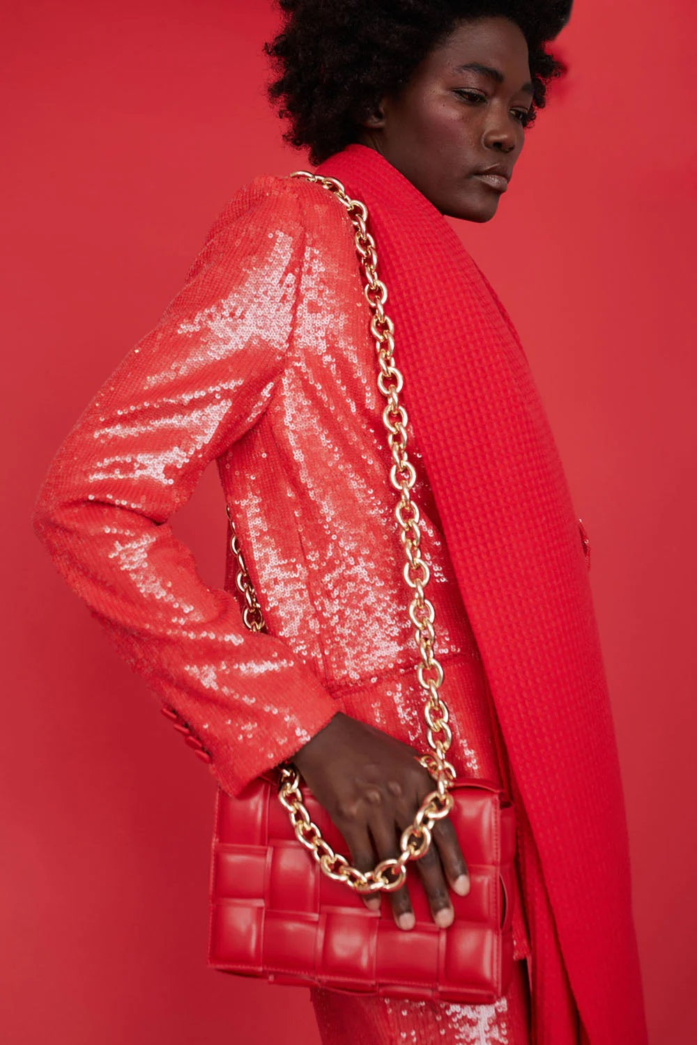 Red Vegan Leather Hand Made Millie Cross Body Bag-Bags-Buy Me Fur Ltd-One Size-Red-Faux Leather-Urbanheer