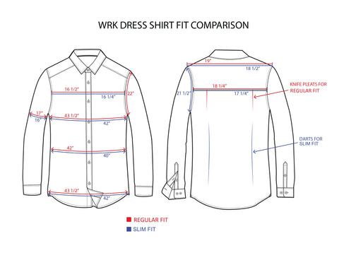 Regular Fit Solid 4-WAY Stretch Dress Shirt