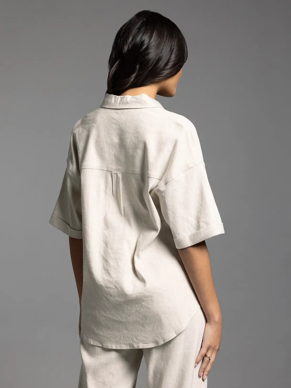 Relaxed Button-Down Shirt