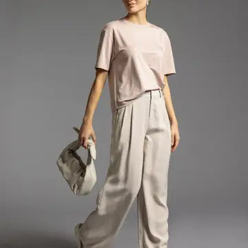 Relaxed Crew Neck Tee - Mallory Tee