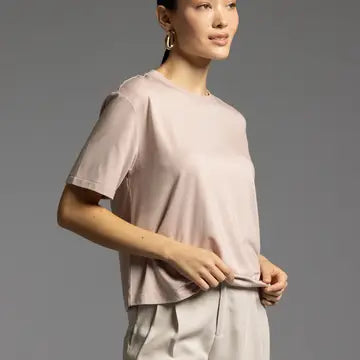 Relaxed Crew Neck Tee - Mallory Tee