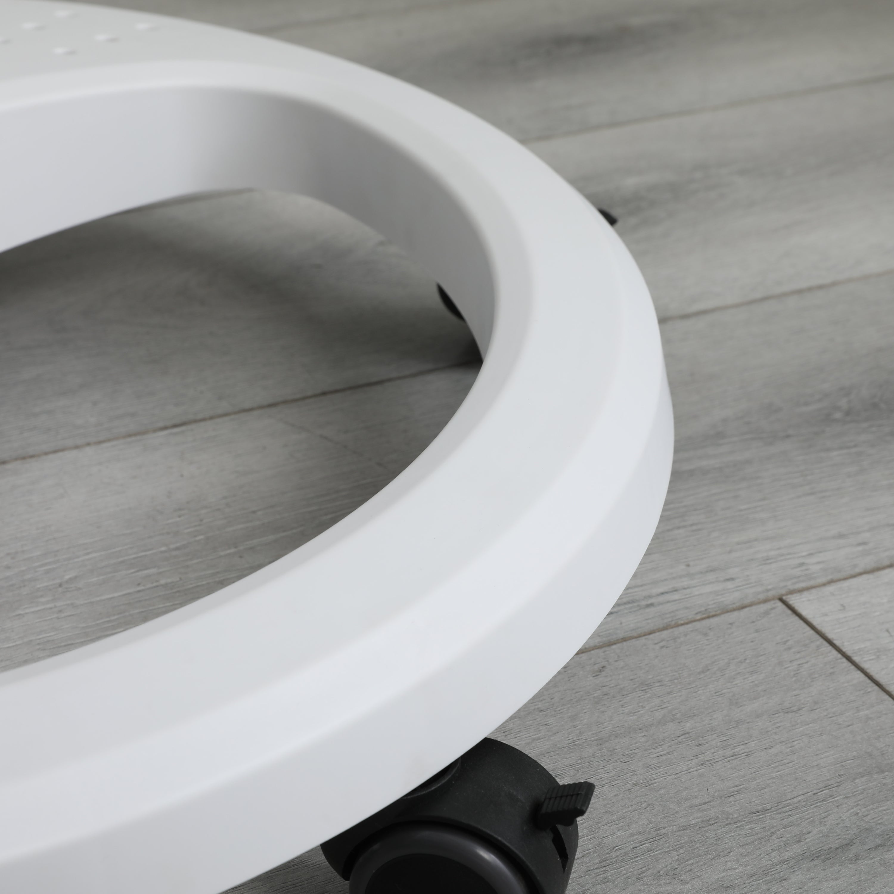 Removable Adjustable Height Tempered Glass Whiteboard, Magnetic Dry Erase Whiteboard, 36' x 24',-UH Decor-Default-Urbanheer