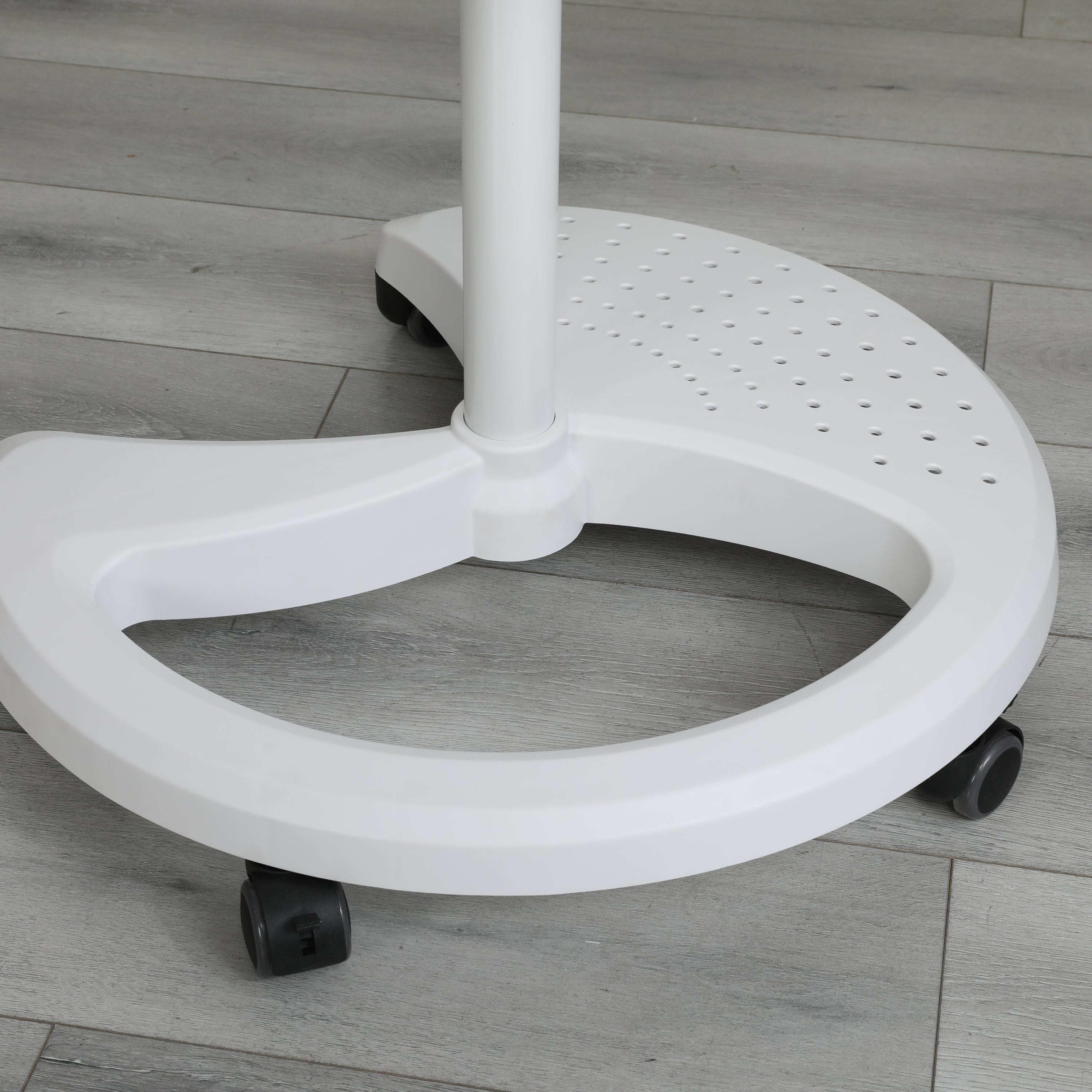 Removable Adjustable Height Tempered Glass Whiteboard, Magnetic Dry Erase Whiteboard, 36' x 24',-UH Decor-Default-Urbanheer