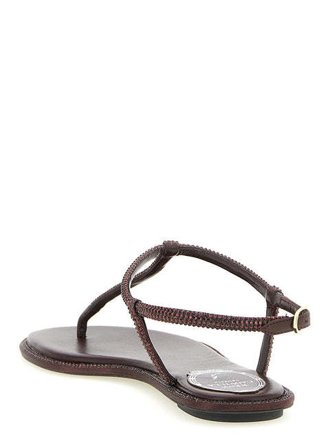 René Caovilla Diana Sandals