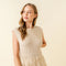 Resort Beach Fringe Knit Sleeveless Mini Dress-Dress-Fore Collection-S-NATURAL-Urbanheer